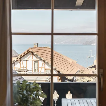 Skandi Mit Seesicht Nahe Interlaken *